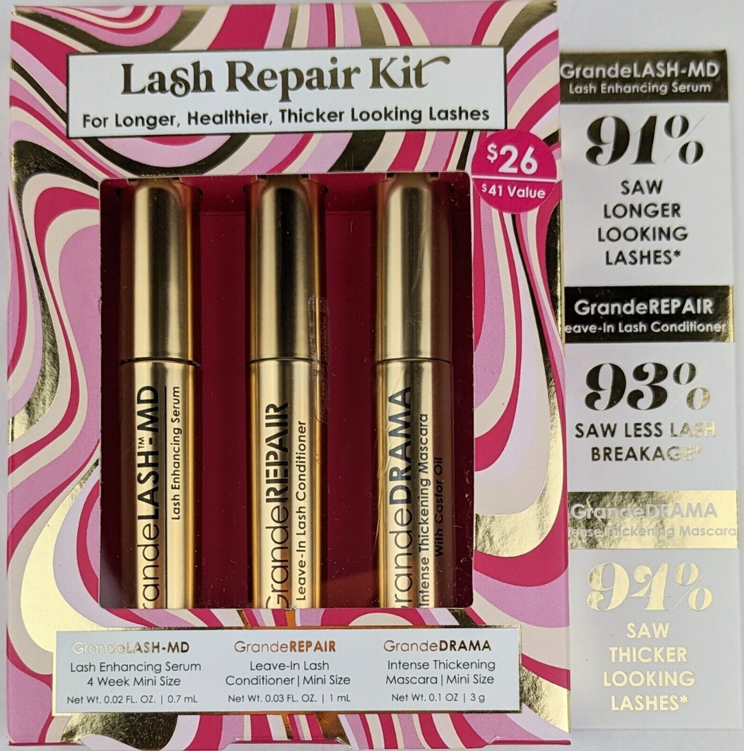 Grande Lash Repair Kit 3pc. Mini Set (Value $41)