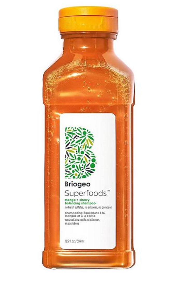 Briogeo Superfoods Mango + Cherry Oil Control & Balancing Shampoo