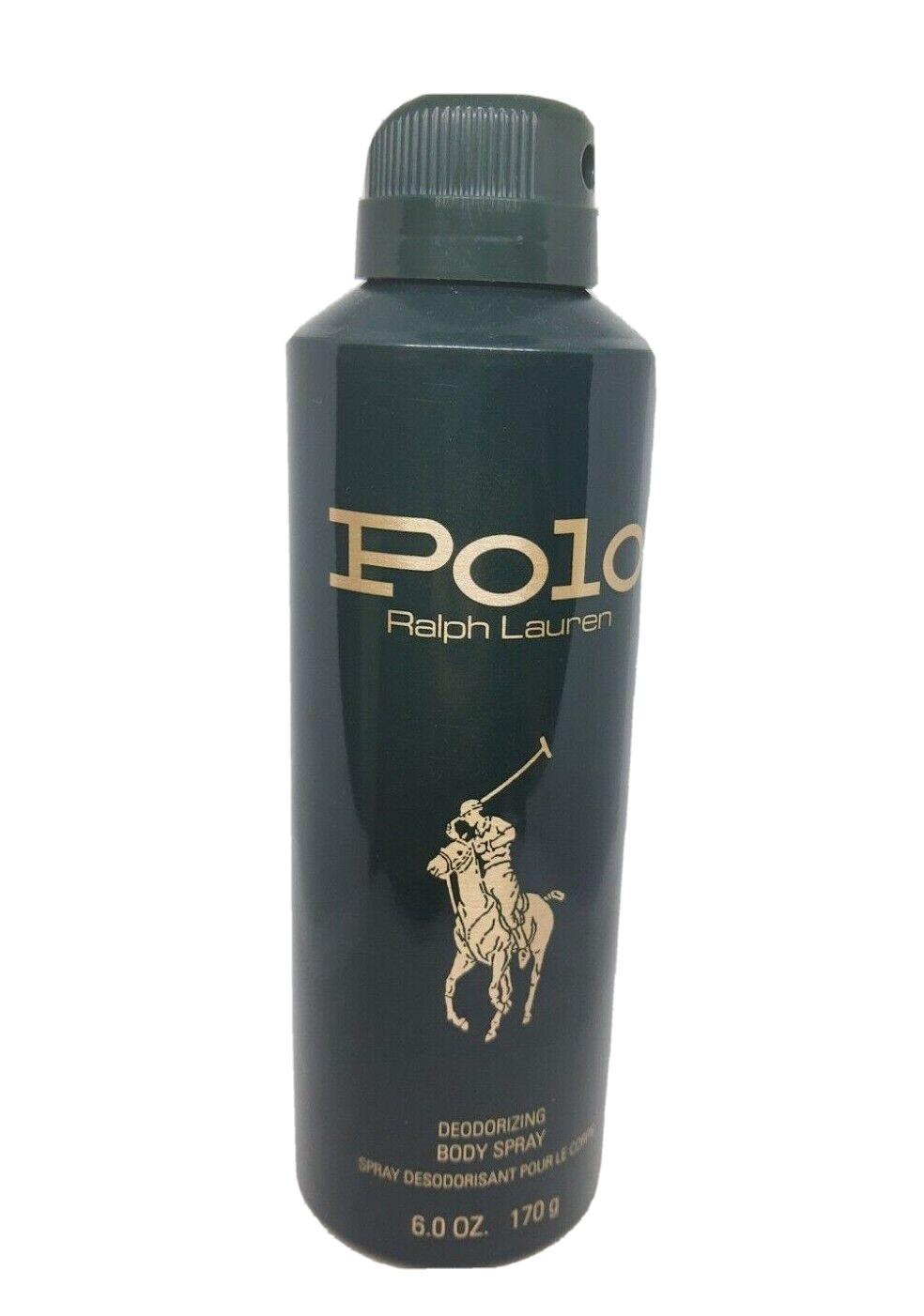 POLO GREEN ORIGINAL Ralph Lauren 6.0 Oz 170 G Deodorant Spray for Men