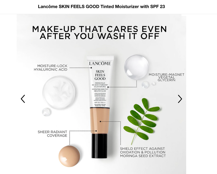 Lancôme SKIN FEELS GOOD Tinted Moisturizer with SPF 23 04N Golden Sand