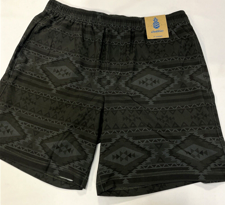 CHUBBIES "The Quest" Men's 7" Inseam Compression Shorts - Medium   MSRP: $70