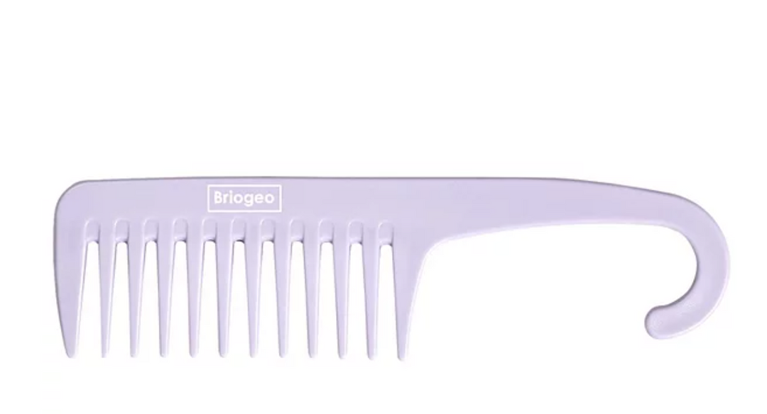 Briogeo Hair Care Bundle Vegan Bristle Brush, Wide Tooth Comb, Clips