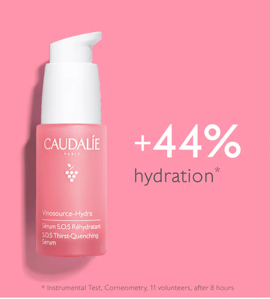 Caudalie Vinosource-Hydra SOS Hydrating Hyaluronic Acid Serum - 1oz