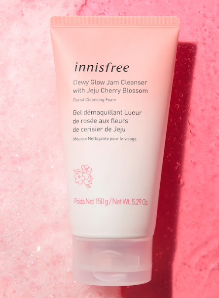 innisfree Dewy Glow Jam Cleanser with Jeju Cherry Blossom - 5.3oz