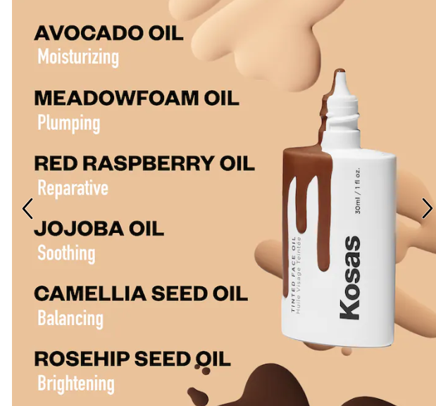 Kosas Tinted Face Oil Comfy Skin Tint - 1 oz