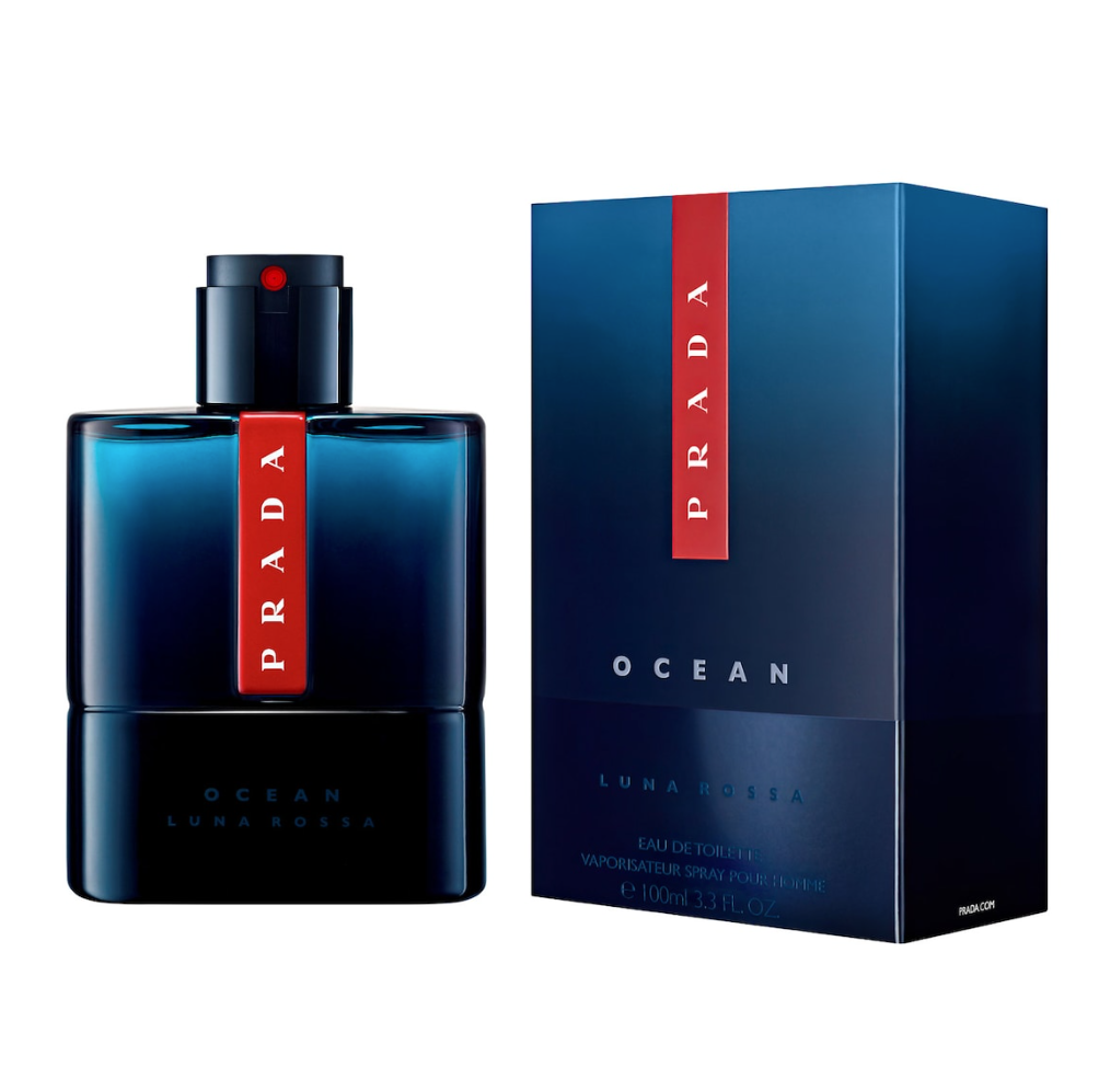 Prada Luna Rossa Ocean Eau de Toilette 3.3fl oz MSRP $115