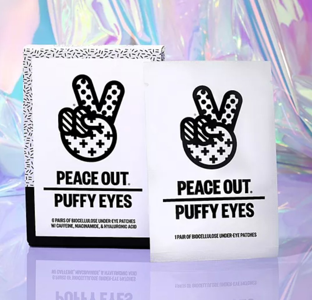 Peace Out Puffy Under-Eye Patches