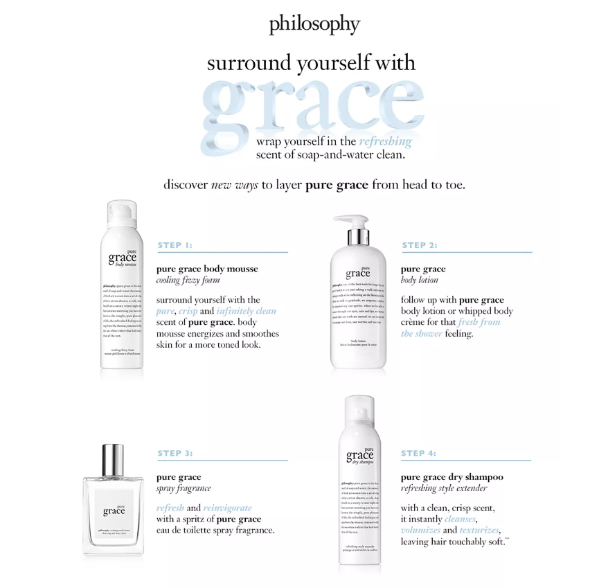 Philosophy Pure Grace Women's EDT 0.33fl oz Rollerball