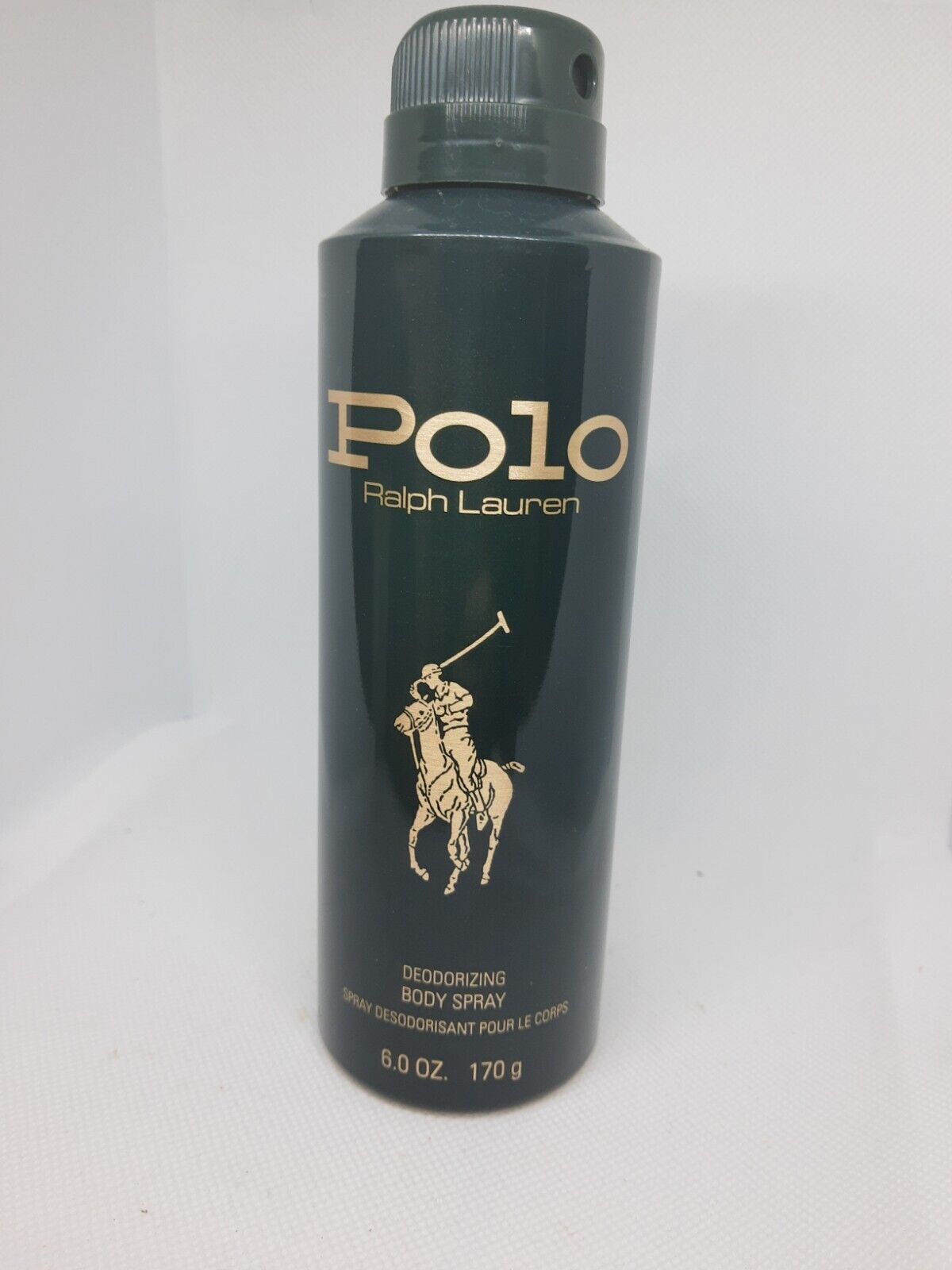 POLO GREEN ORIGINAL Ralph Lauren 6.0 Oz 170 G Deodorant Spray for Men Boardwalk Outlets