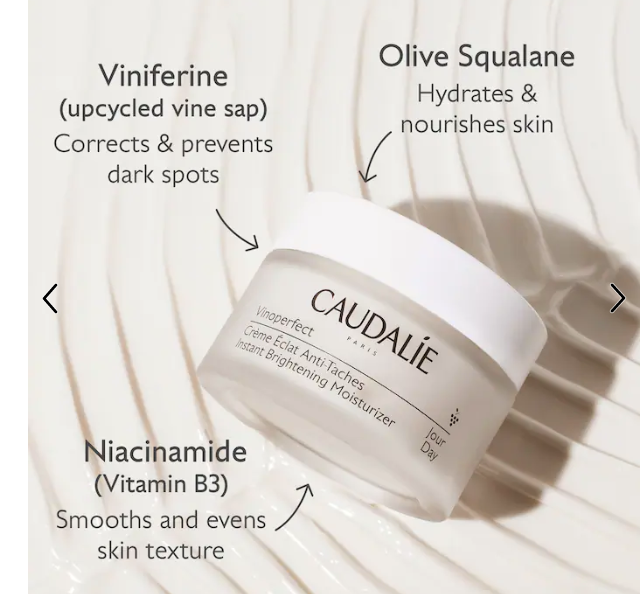 Caudalie Vinoperfect Instant Brightening Moisturizer with Niacinamide