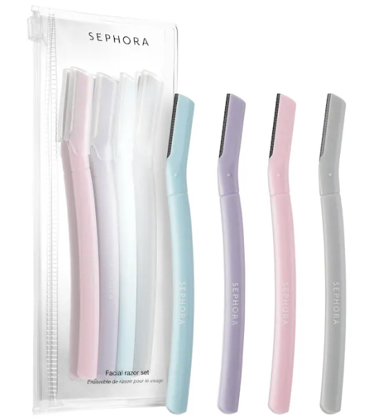 SEPHORA COLLECTION 4 Piece Facial Razor Set