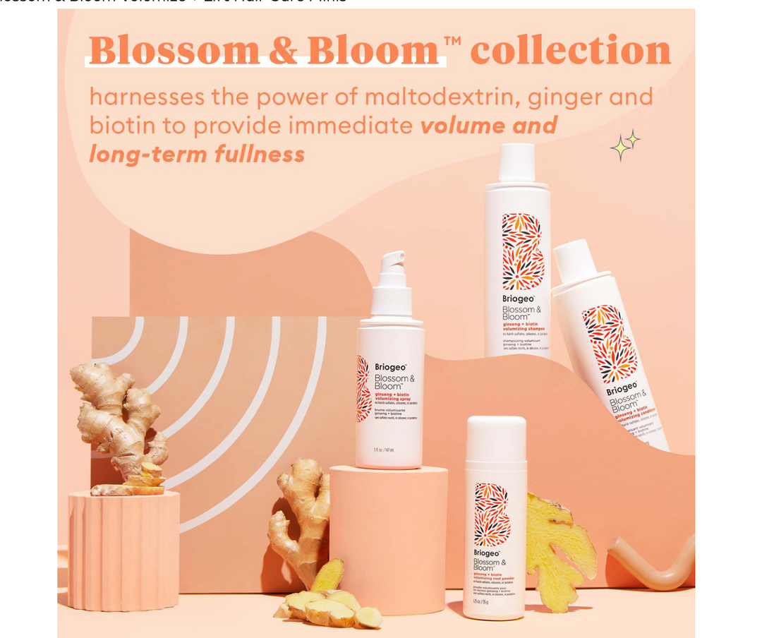 BRIOGEO Blossom & Bloom Volumize + Lift Hair Care Minis