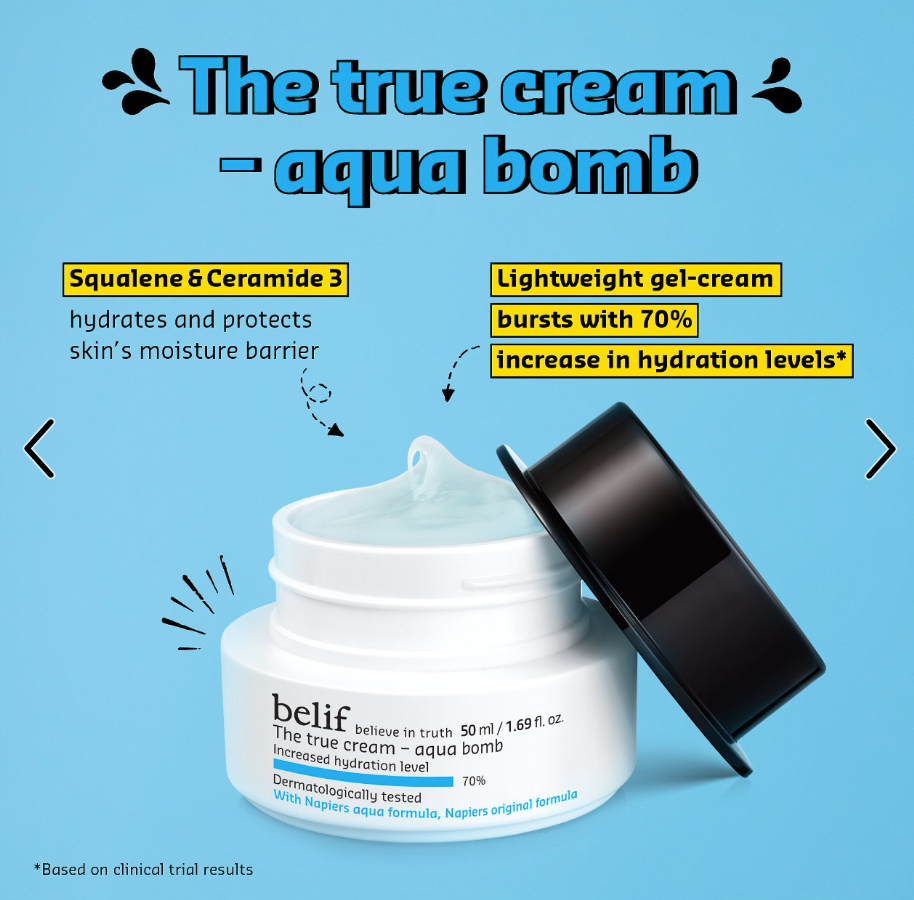 Belif The True Cream Aqua Bomb-3.3floz./100ml