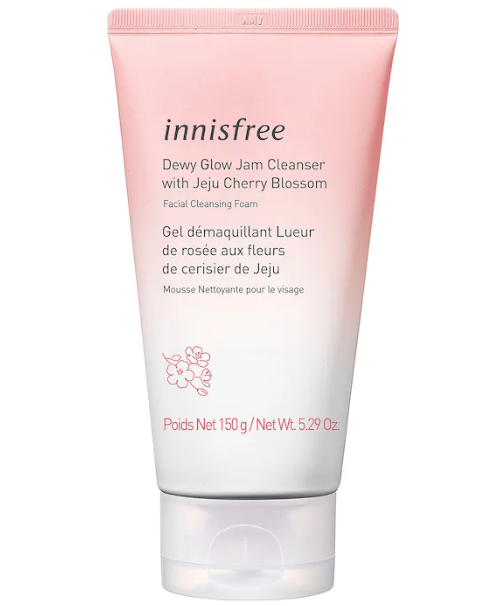 innisfree Dewy Glow Jam Cleanser with Jeju Cherry Blossom - 5.3oz