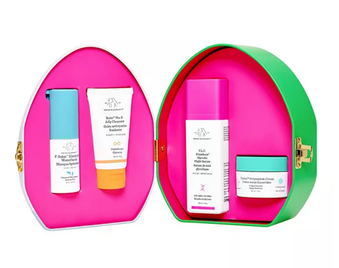 Drunk Elephant Saving Face Resurfacing Kit - The P.M. Routine (Value $155)