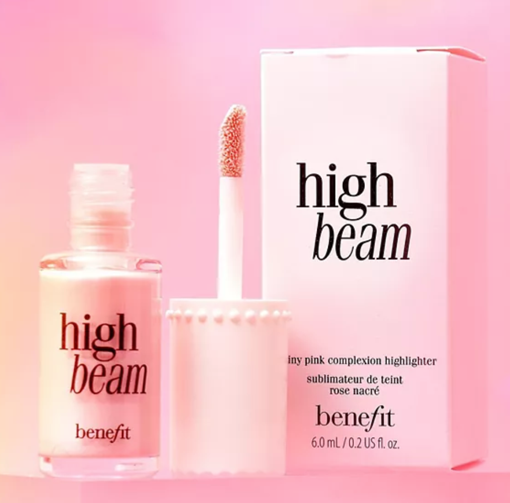 Benefit Cosmetics High Beam Satin Pink Liquid Highlighter (0.2 oz)