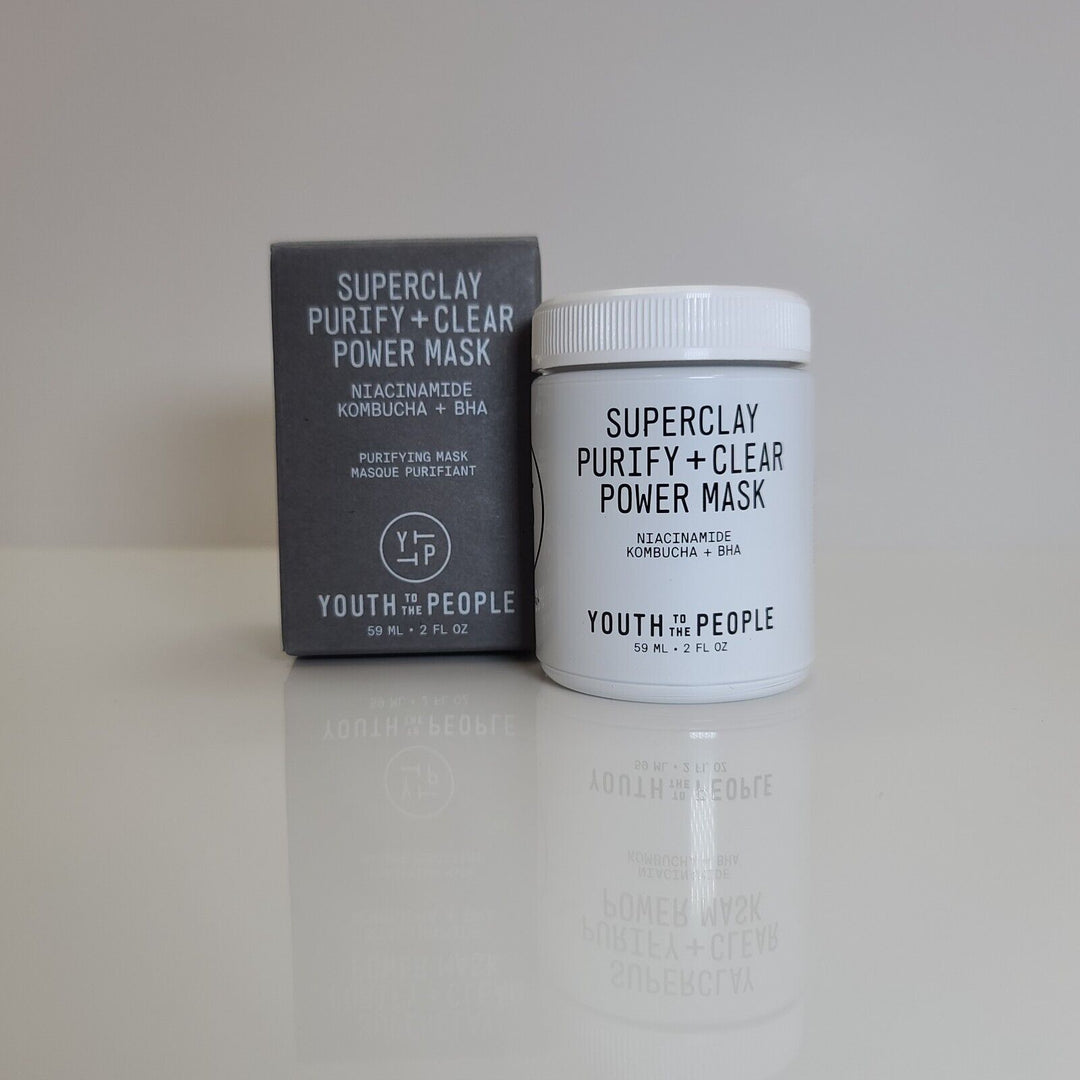 Youth To The People Superclay Purify + Clear Power Mask with Niacinamide