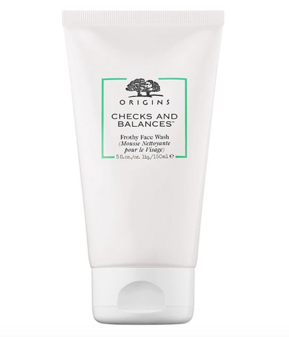 Origins Checks and Balanced Frothy Face Wash 5fl.oz./150ml New MSRP $25