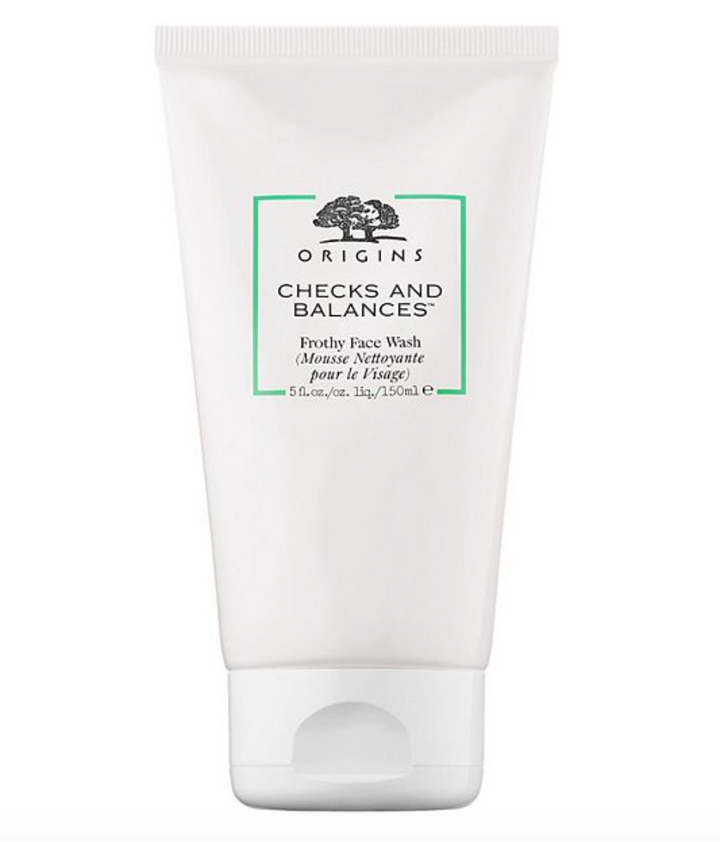 Origins Checks and Balanced Frothy Face Wash 5fl.oz./150ml New MSRP $25