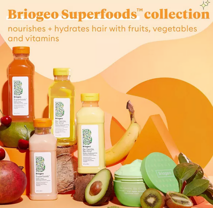 Briogeo Superfoods Mango + Cherry Oil Control & Balancing Shampoo