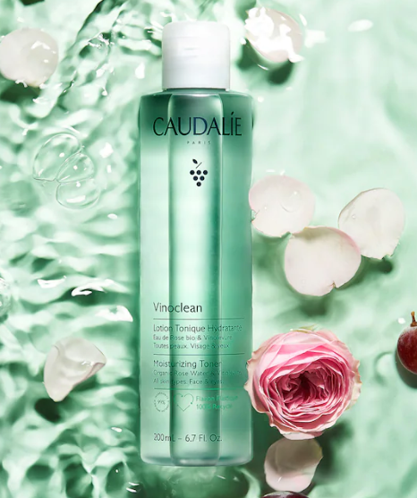 Caudalie Vinoclean Moisturizing Toner with Rose Water (6.7 fl oz)