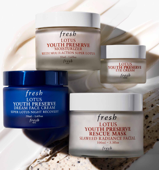 fresh Lotus Youth Preserve Dream Face Cream Night Recovery Mini (0.5oz)