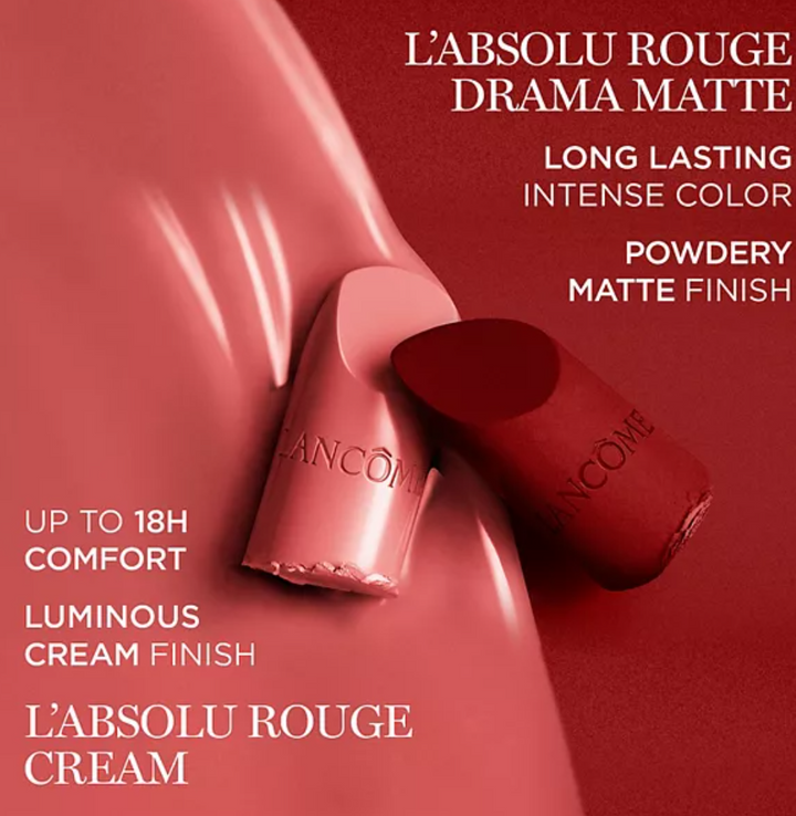 Lancome L'Absolu Rouge Drama Matte Lipstick (Select Shade) MSRP $32