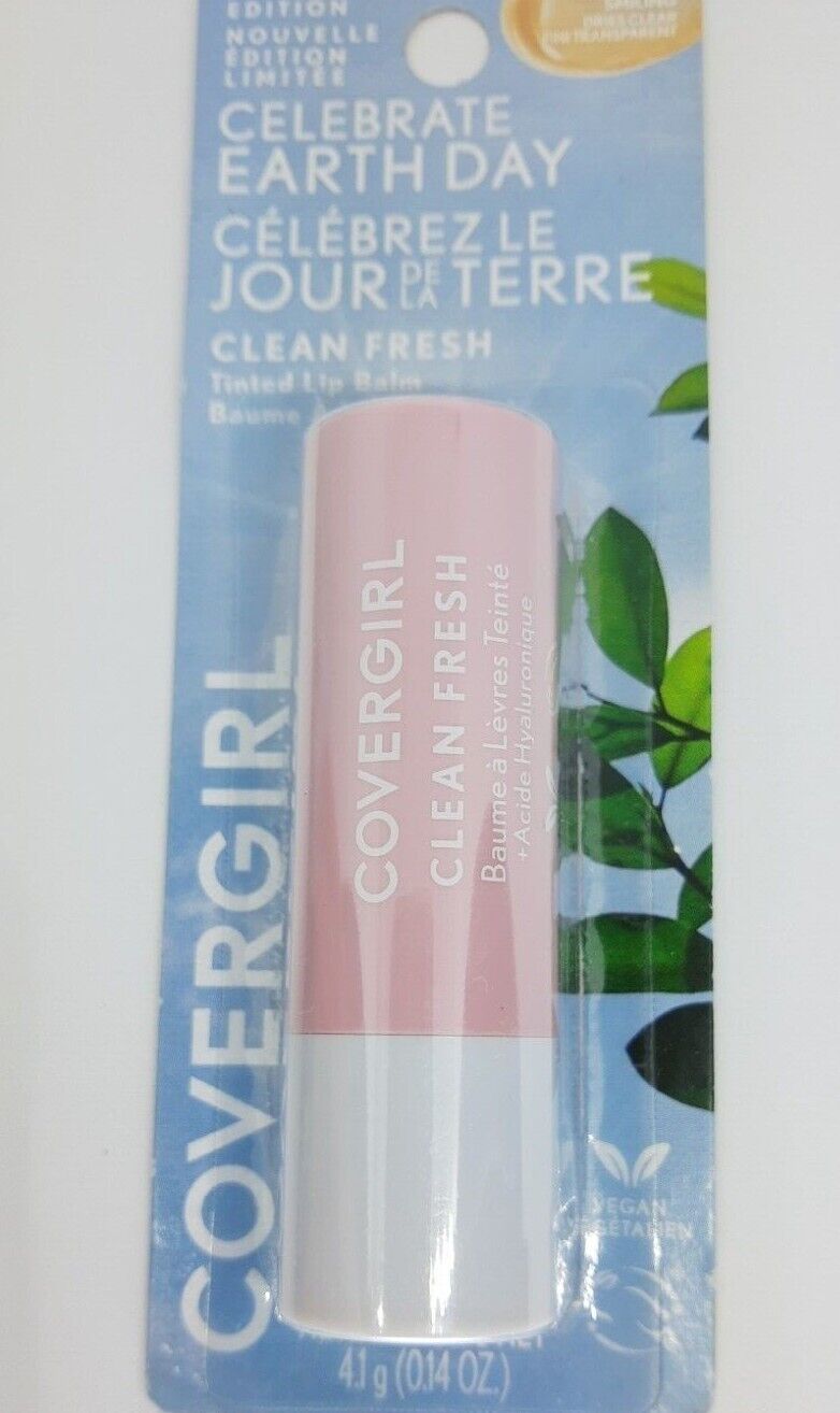 CoverGirl Clean Fresh Tinted Lip Balm Limited Edition Earth Day (Select Shade)