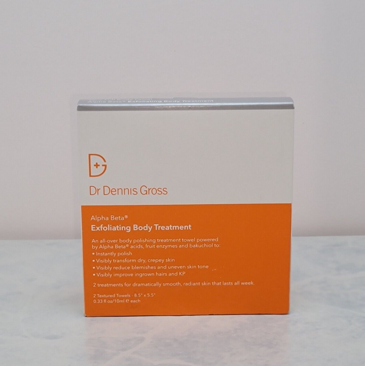 Dr. Dennis Gross Skincare Alpha Beta Exfoliating Body Treatment Peel (2 ct)