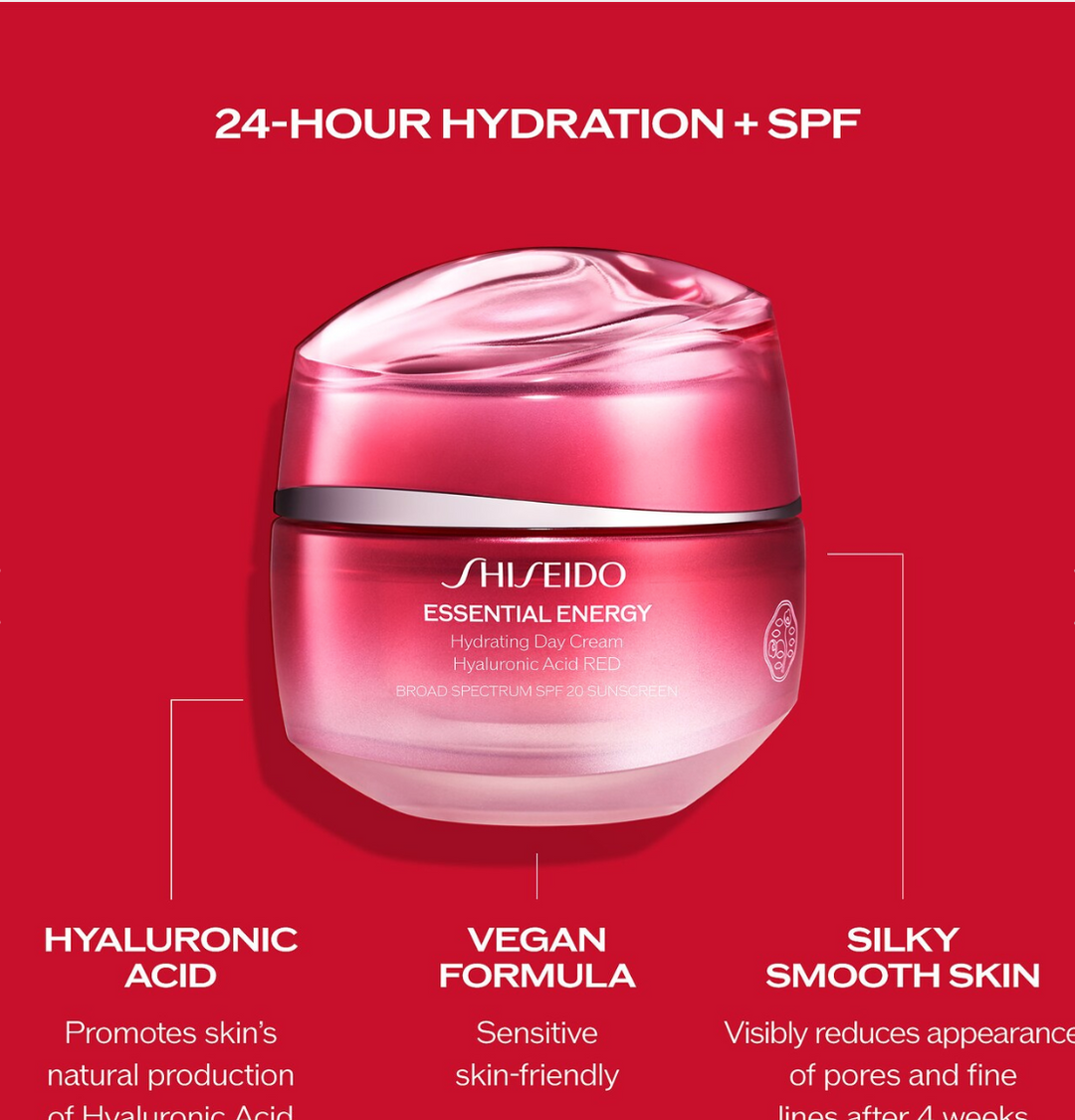 Shiseido Essential Energy Hydrating Day Cream Broad Spectrum SPF 20 MSRP $50