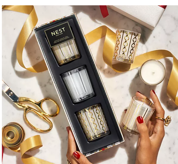 NEST New York Mini Festive Candle Set