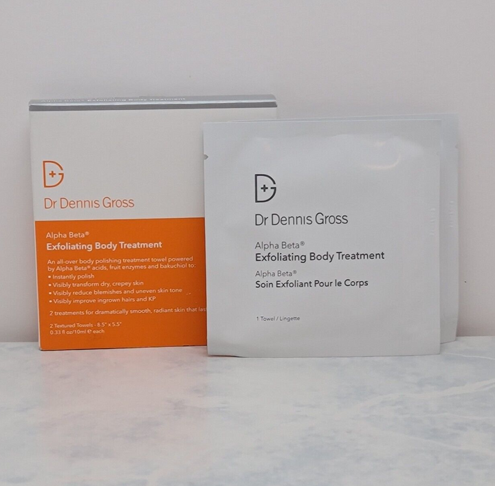 Dr. Dennis Gross Skincare Alpha Beta Exfoliating Body Treatment Peel (2 ct)