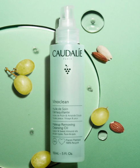 Caudalie Vinoclean Makeup Removing Cleansing Oil (5 fl oz)