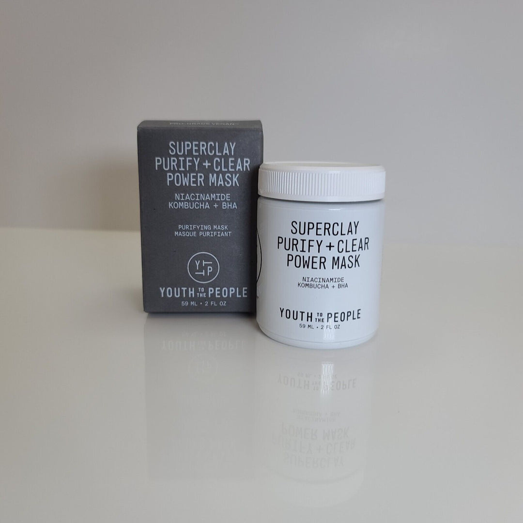 Youth To The People Superclay Purify + Clear Power Mask with Niacinamide