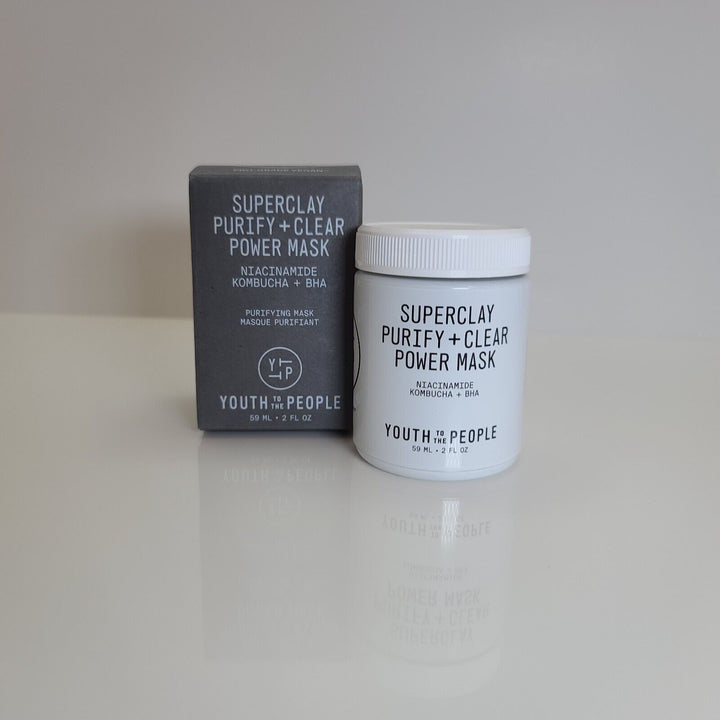 Youth To The People Superclay Purify + Clear Power Mask with Niacinamide