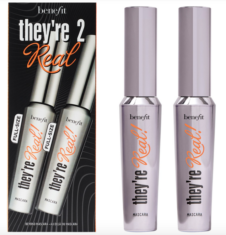 BENEFIT COSMETICS 2-Pc. They're 2 Real Mascara Set (Value $54)