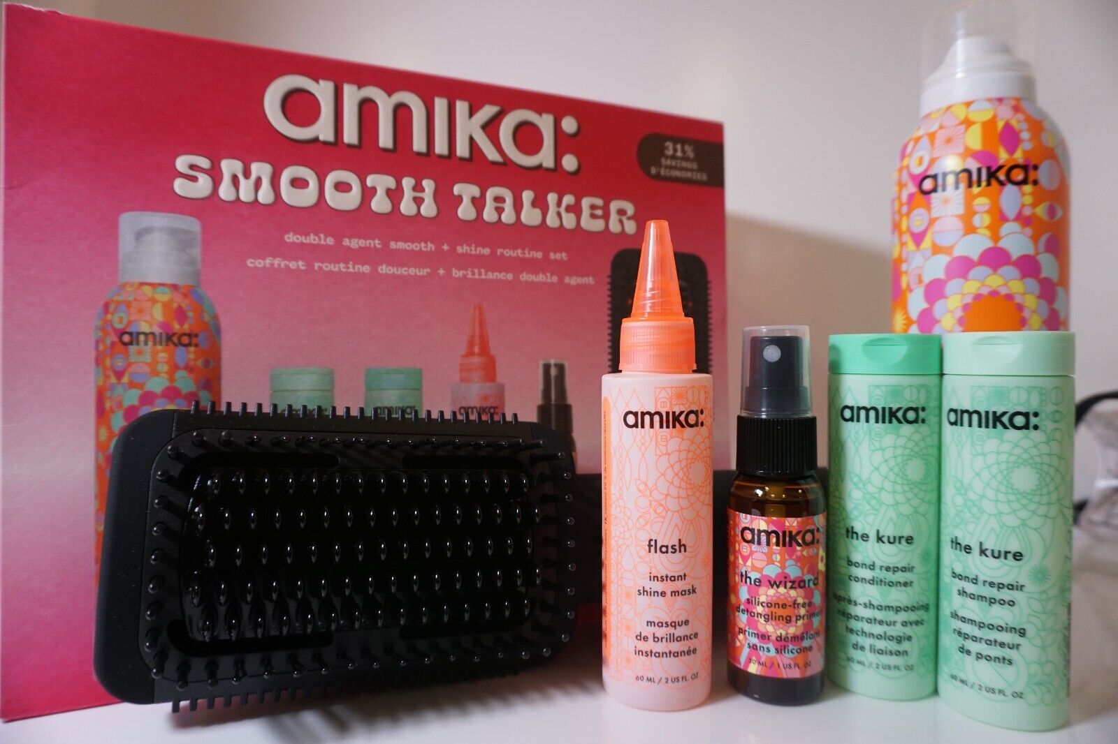 Amika Smooth Talker shops Set