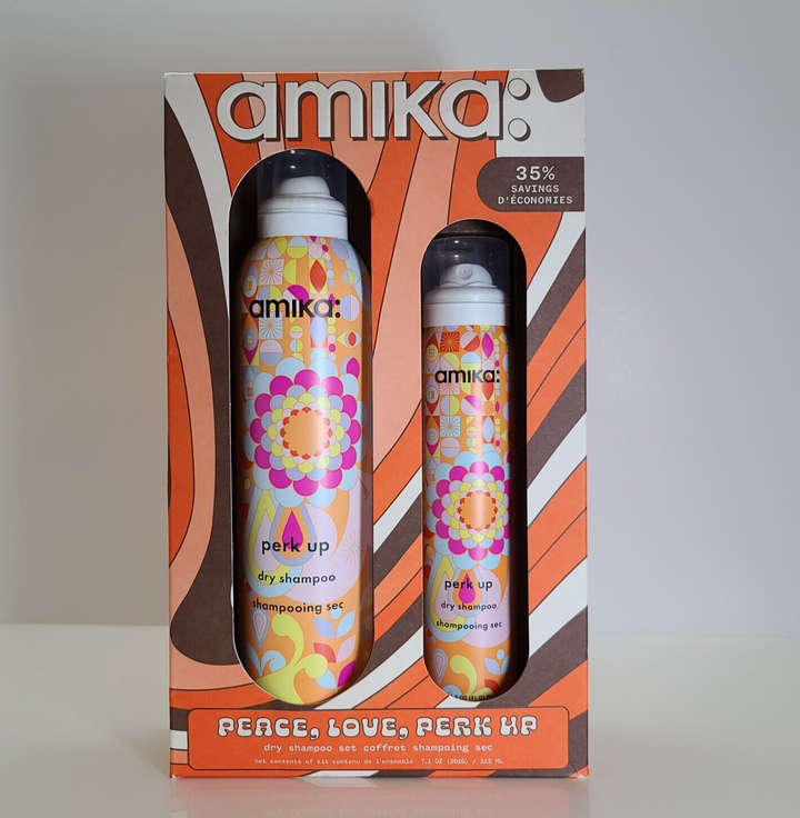 amika Peace, Love, Perk Up Dry Shampoo Set