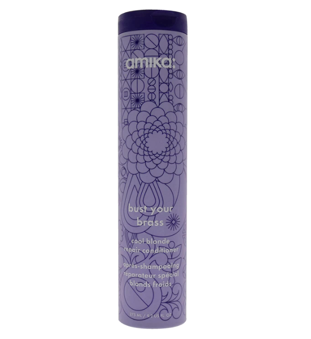 amika Bust Your Brass Blonde Purple Conditioner - 9.2oz