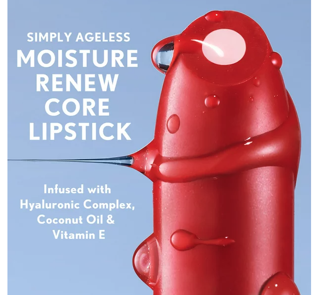 COVERGIRL Simply Ageless Moisture Renew Core Lipstick - 0.14oz (Select Shade)